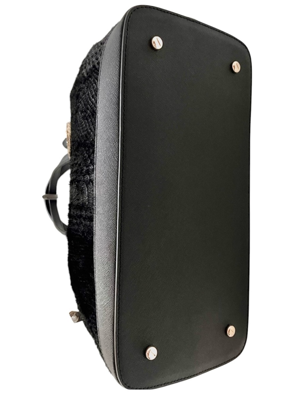 Henri Bendel West 57th Calf Hair & Saffiano Leather Crossbody/Satchel NWOT - Picture 4 of 15